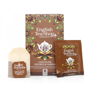 Rooibos cioccolato e vaniglia biologico 20 filtri - English Tea Shop