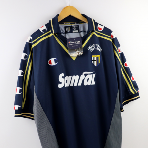 2001-02 Parma maglia Finale Coppa Italia Champion Santal XL Nuova