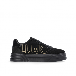 Sneakers nere con logo Liu Jo