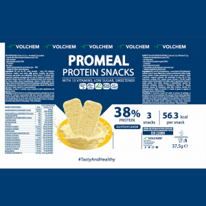 PROMEAL ® PROTEIN SNACKS 38%  WHITE (Snack proteico) 37,5g