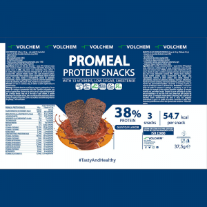 PROMEAL ® PROTEIN SNACKS 38%  ( snack proteico ) 37,5g