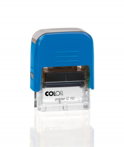 COLOP Printer COMPACT 10 blu base trasp. - Main view - small