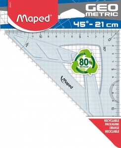 MAPED SQUADRA 21CM - 45Â° GEOMETRIC APP - View2 - small