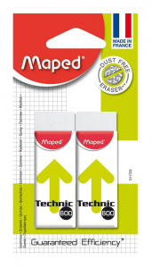MAPED GOMMA TECHNIC 600 PZ 2 IN BLISTER - View2 - small