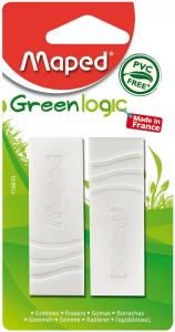 MAPED GOMMA GREENLOGIC 2 PZ in Blister - View2 - small