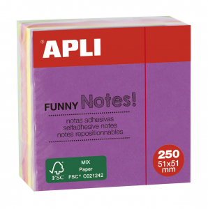 AGIPA Notes 51X51 minicubo fluo