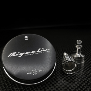 Miguelón - Fire Cured Tobacco Chamber per Millennium RTA - The Vaping Gentleman Club
