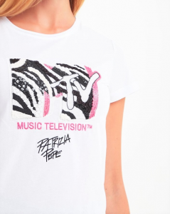 T-shirt stampa MTV - Patrizia Pepe