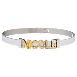2MUCH Jewels Bracciale Basic - Steel nome Nicole