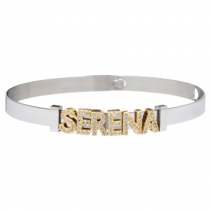 2MUCH Jewels Bracciale Basic - Steel nome Serena