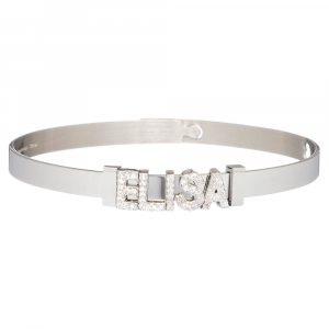 2MUCH Jewels Bracciale Basic - Steel nome Elisa