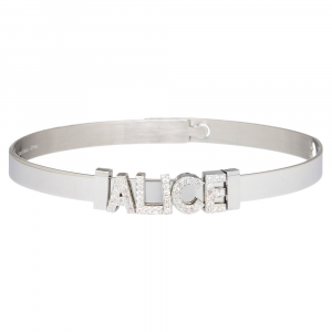 2MUCH Jewels Bracciale Basic - Steel nome Alice