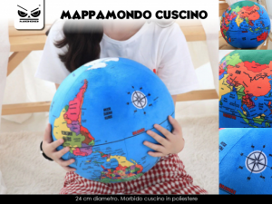 Mood Cuscino Mappamondo ST5948 