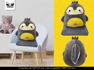 Mood Cuscino Pinguino Coperta ST6082 