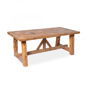  Tavolo in legno di teak recycle balinese finitura naturale