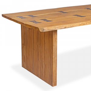  Tavolo #CH24 in legno di teak balinese #1236ID2350