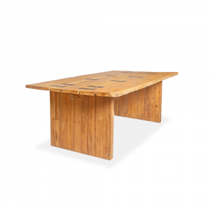  Tavolo #CH24 in legno di teak balinese #1236ID2350