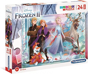 Clementoni - Puzzle Disney Frozen 24 Pezzi Maxi