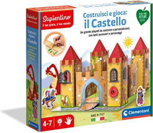 Clementoni - Costruisci e Gioca: Il Castello Gioco Educativo Sapientino
