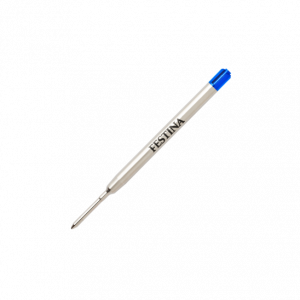 Festina - Refill per penna a sfera, punta media, inchiostro blu