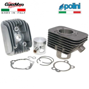 PIAGGIO SI 50 - KIT CILINDRO MODIFICA 70CC 43 SP.12 + MARMITTA GIANNELLI  FIRE