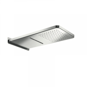 Douche de tête avec corps arrondi Inox Collection Cristina Rubinetterie