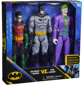 Spin Master - DC Comics Batman Robin VS The Joker Gift Pack