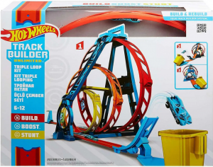 Mattel - Hot Wheels Track Builder Playset Pista Triplo Loop
