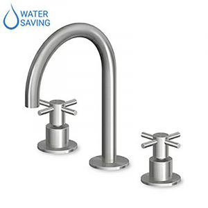  3-hole basin faucet with cross handle Helm Zucchetti