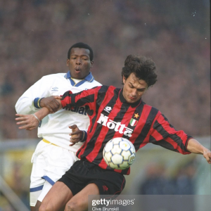 1993-94 Ac Milan Maglia #2 Tassotti Match Worn Lotto Motta