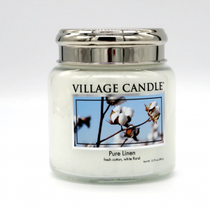 Candela Village Candle pure linen 105h