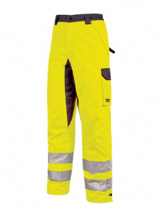 Pantaloni da lavoro invernali Alta Visibilità Gialli U-Power SUBU Yellow Fluo HL171YF