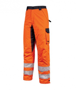 Pantaloni da lavoro invernali Alta Visibilità Arancioni U-Power SUBU Orange Fluo HL171OF