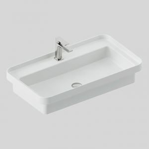 Countertop/ recessed wash basin 80 x 45 cm Fuori scala Artceram