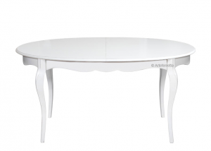 SUPERPROMO - Ovaler Tisch 110 x 160 cm ausziehbar