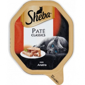 Sheba Patè Classics Anatra 0,85 gr