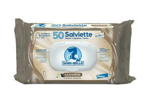Elanco - Salviette Detergenti Sano e Bello - Profumazione Cashmere - 50 pezzi