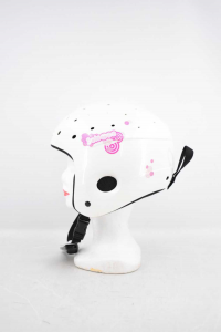 Helmet Ski Girl Salomon White And Pink Size S 55 56 Cm