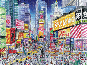Michael Storrings - Times Square - Puzzle 1000 Pezzi