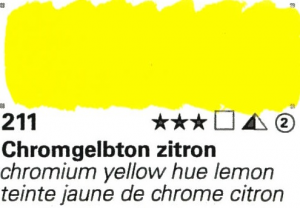 211 horadam aquarell 1/2 godet giallo cromo limone