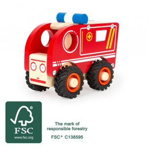 Legler Ambulanza FSC gioco in legno