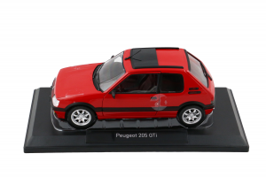 Peugeot 205 GTI 1.9 PTS Rims 1991 Red - 1/18 Norev