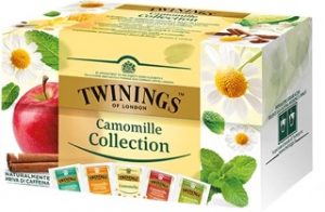 Camomilla collection Twinings - confezione da 20 filtri in 5 gusti