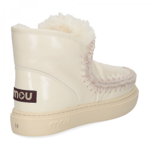 Mou Eskimo sneaker bold patent white-5