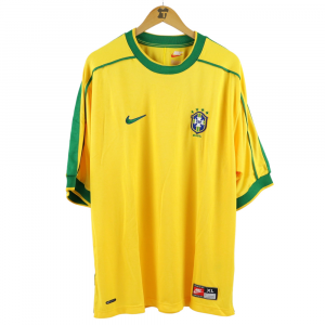 1998-00 Brasile Maglia Home Nike XL - Nuova