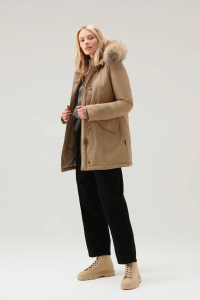 Arctic Parka Luxury Down Jacket with Removable Fur