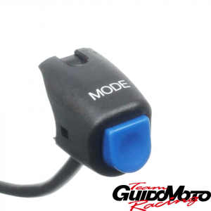 Manopola gas rapido DOMINO Racing Double Ø 22/22 mm per tubo manubrio Ø  22/22 mm alluminio nero/blu manopole: nero 2.1° Quickness cavo verticale,  per carburatori a due cilindri per motori regolati e