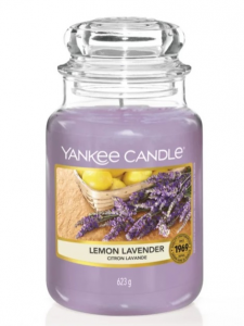 Yankee Candle - Lemon Lavender, Giara Grande