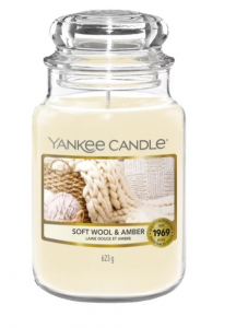 Yankee Candle - Giara Grande - Soft wool & amber