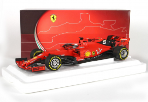 Ferrari Sf90 F1 Gp Australia 2019 Sebastian Vettel #5 Polyfoam Base - 1/18 BBR